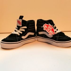VANS toddler size 7 black
